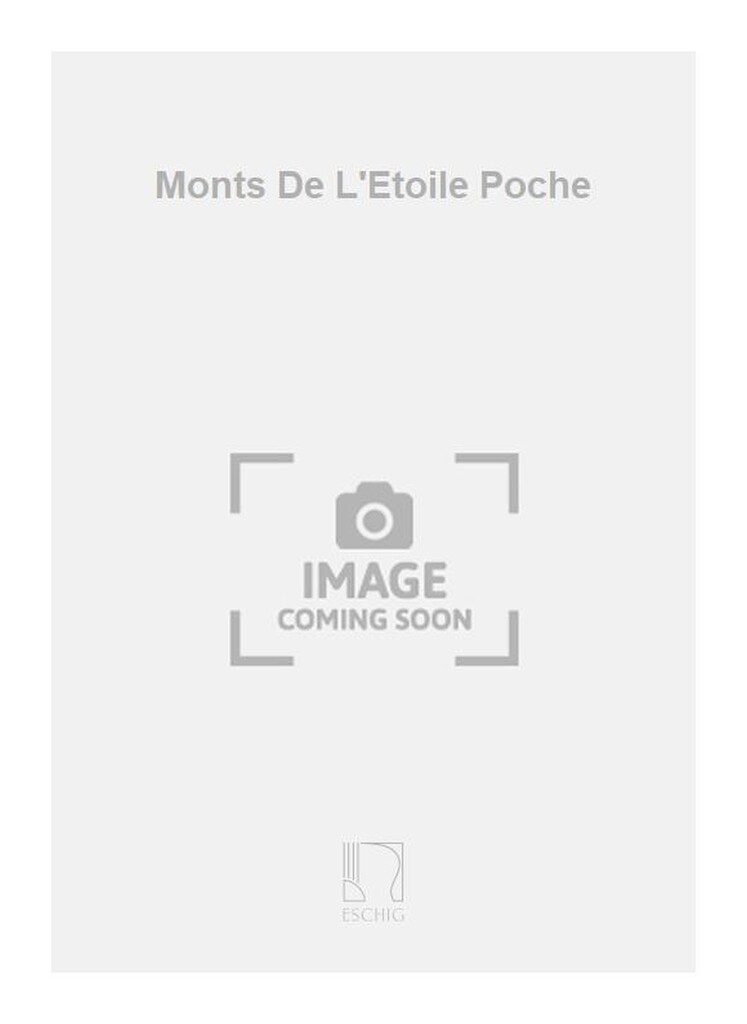 Monts De L'Etoile Poche